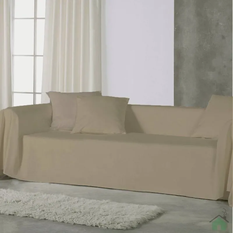 Copridivano copritutto telo Panama 170x300 cm - corda