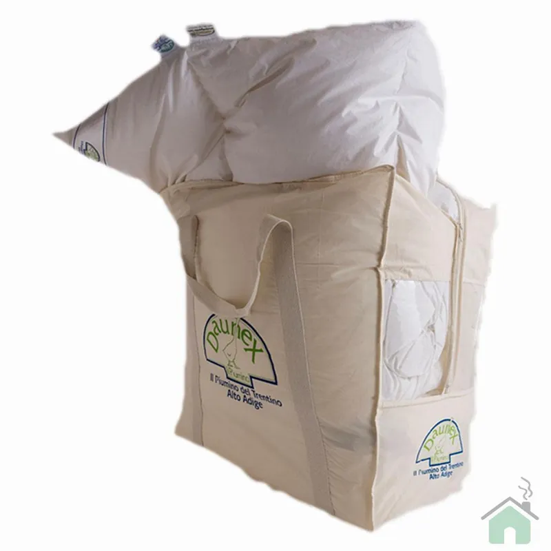 Daunex piumino d'oca Badia Light 80% piumino matrimoniale 250x200