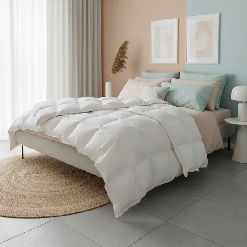 Piumino d’Oca Canadese Warm Piazza e Mezza MAXI 200x220 Daunex