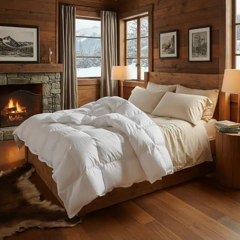 Piumino d’Oca Piazza e Mezza Warm – Daunex St. Moritz 100% Piuma Siberiana