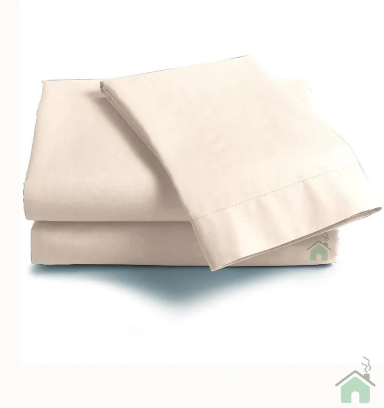 ISTAR Lenzuola con angoli Matrimoniale SLIM 160x200x30 beige