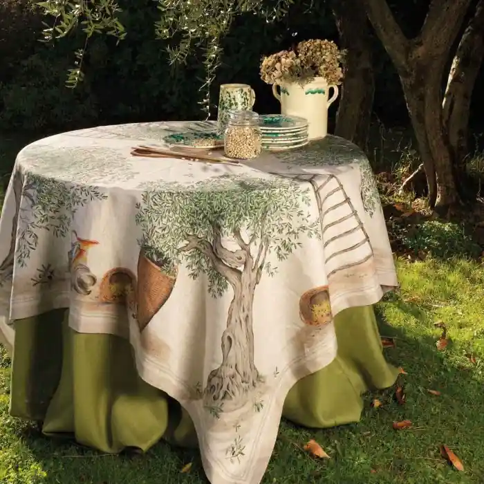 Tovaglia rettangolare 170x270 cm Tessitura Toscana DOP puro lino