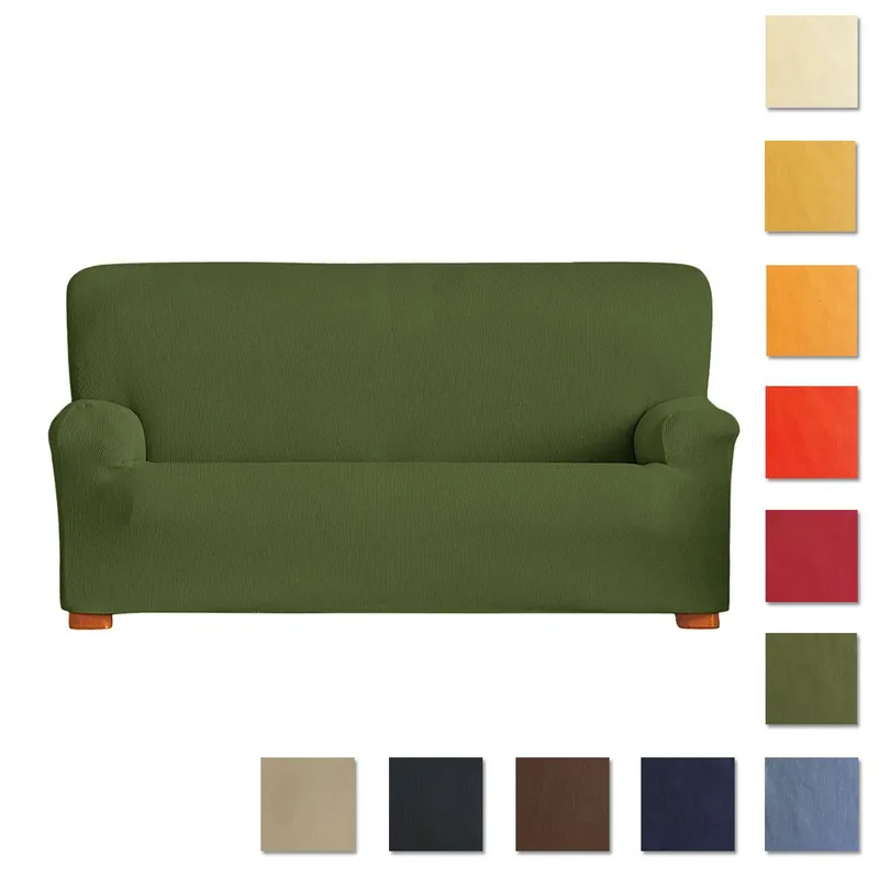 Copridivano 4 posti estensibile MILLERIGHE - da 250 a 285 cm - vari colori
