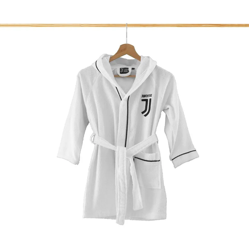 Accappatoio ufficiale Juventus microspugna Bambino/Ragazzo Salvaspazio originale