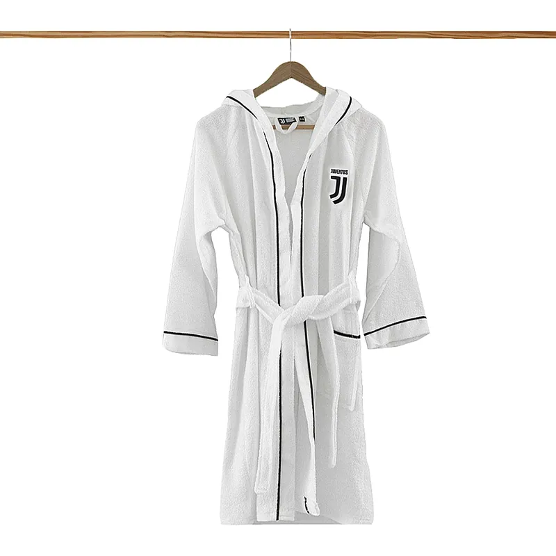 Accappatoio Juventus Ufficiale Adulto da S a XXL microspugna Salvaspazio originale