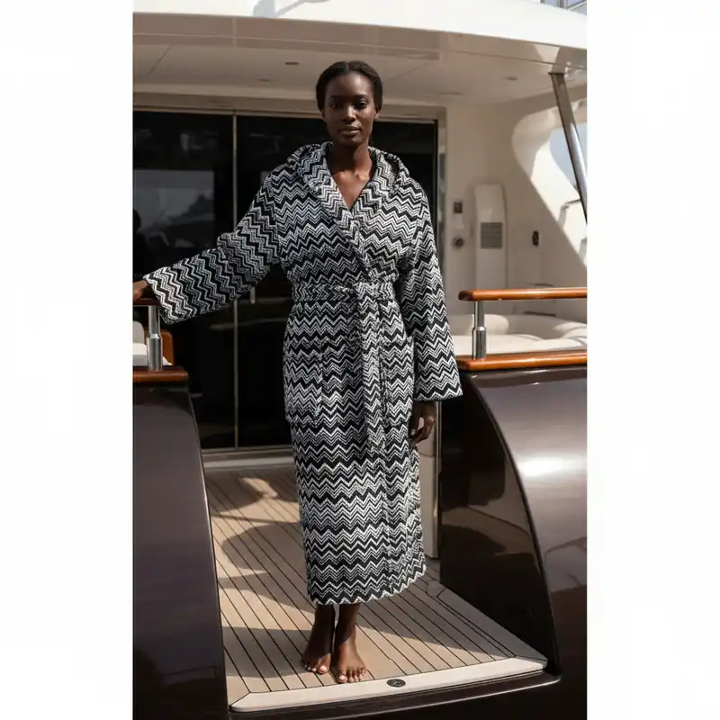 MISSONI HOME Accappatoio KEITH con cappuccio UNISEX