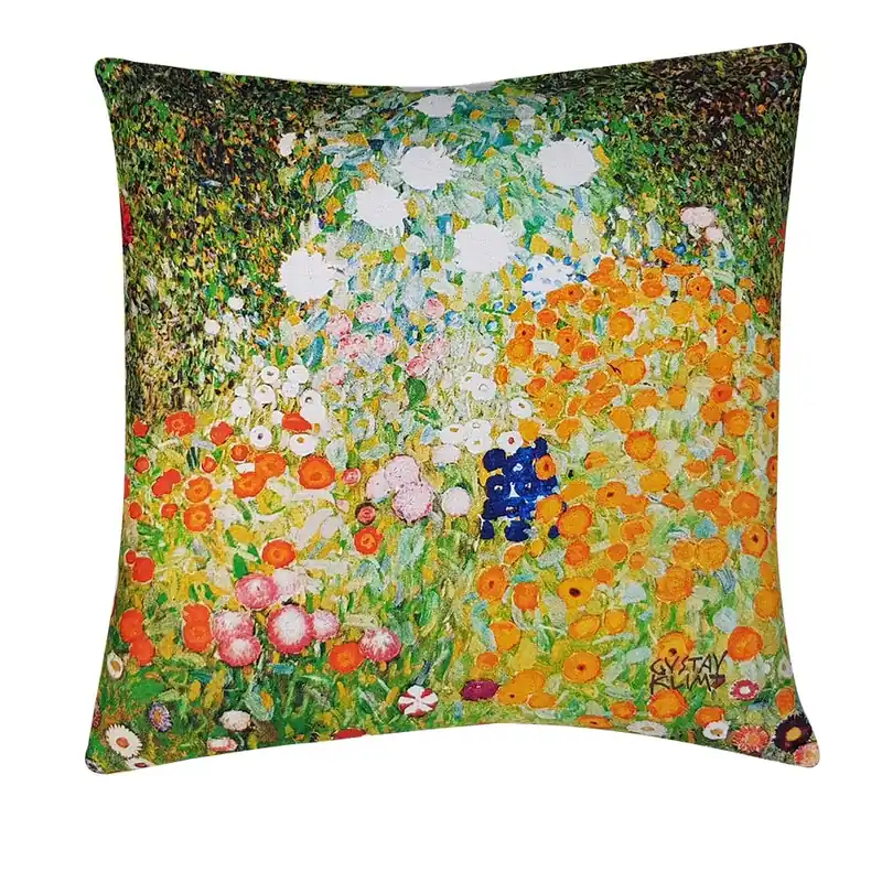 Cuscino arredo decorativo RANDI 40x40 Quadri d'Autore Giardino multicolore