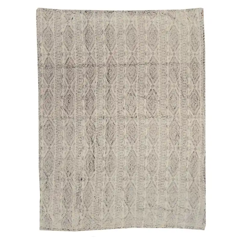 Plaid con effetto agnellato in pile Polar marrone coperta-varie misure