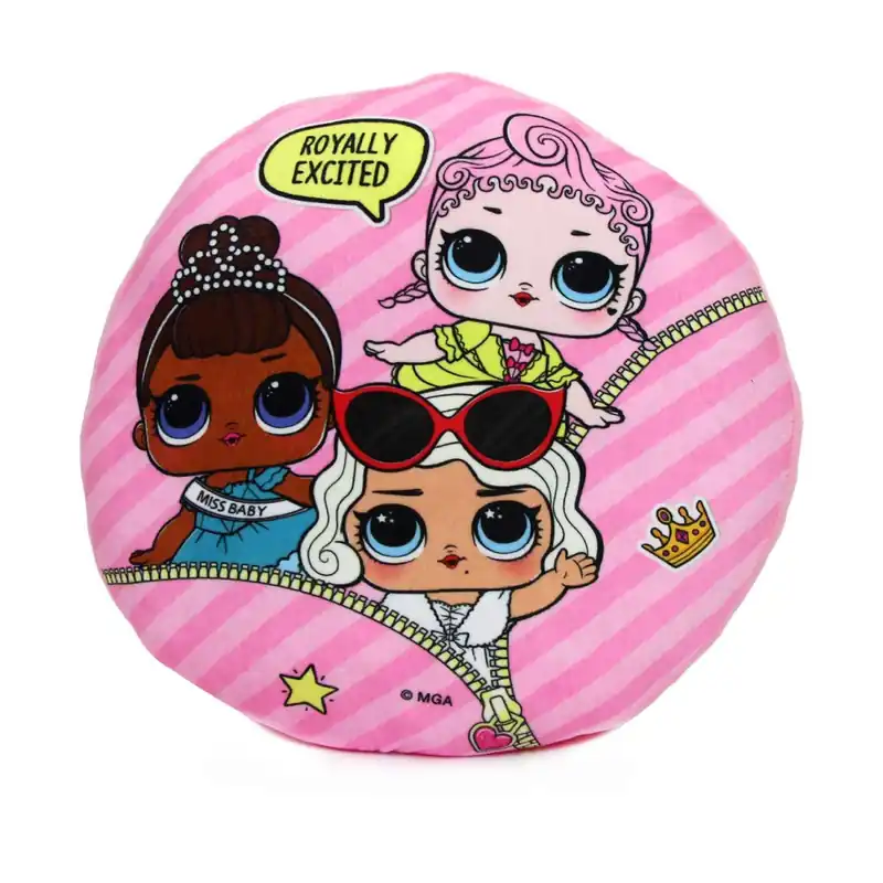 LOL SURPRISE cuscino rotondo per bambini diametro 35 cm