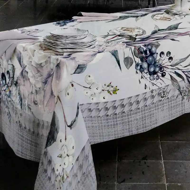 Tovaglia RANDI rettangolare in cotone 150x220 cm BLOOM - vari colori