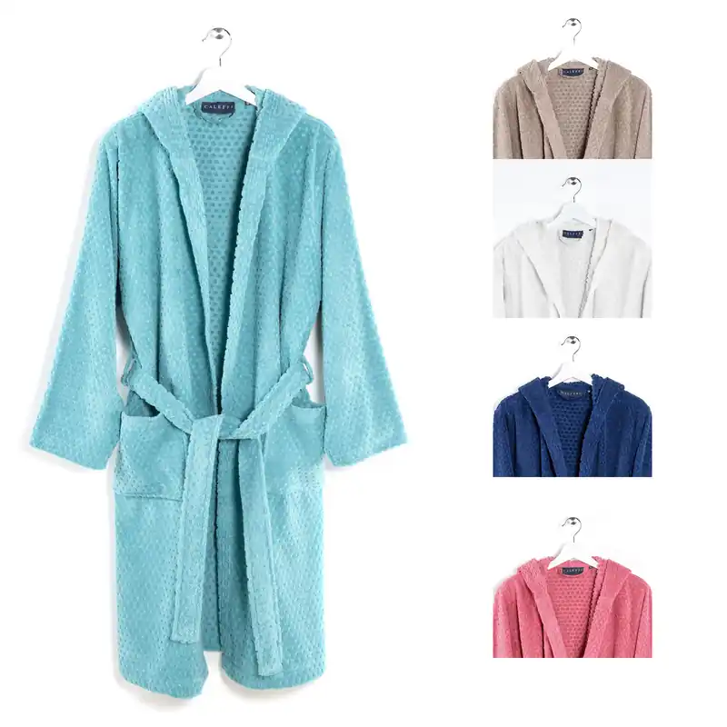 Accappatoio Unisex con cappuccio Accappatoi Caleffi Sirena