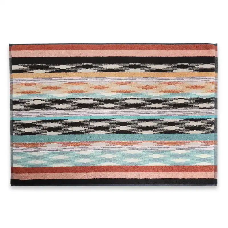 Missoni Home YWAN 159 tappeto bagno 60x90 cm motivo righe e fiamme