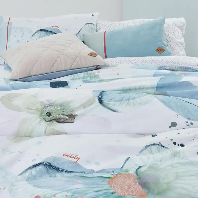 Completo letto matrimoniale BITTERSWEET effetto copriletto 100% Raso
