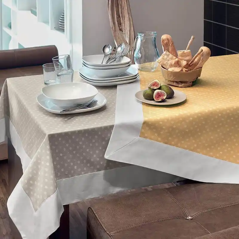GABEL Cucina Tovaglia rettangolare x 12 persone OPHELIE