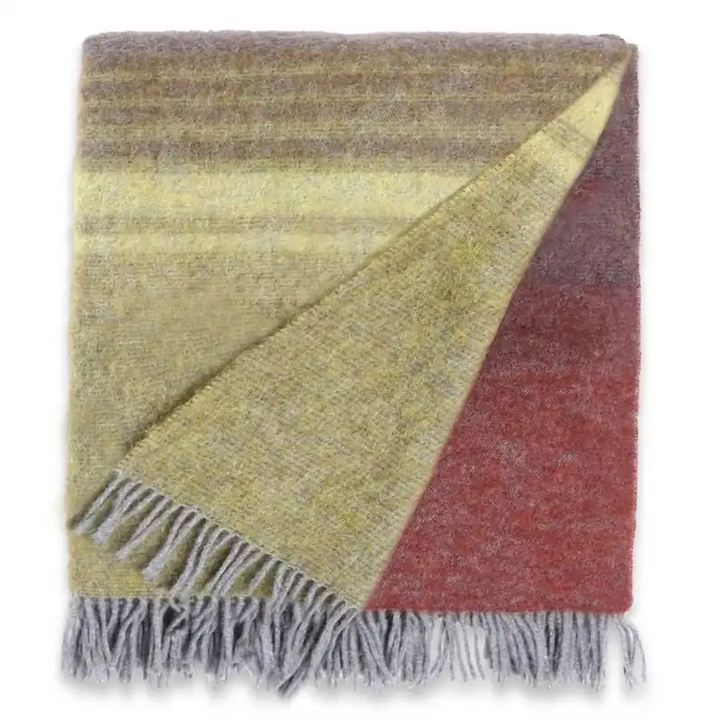 Missoni Home plaid con frange 130 x 190 cm YOSHI 164 Lana alpaca