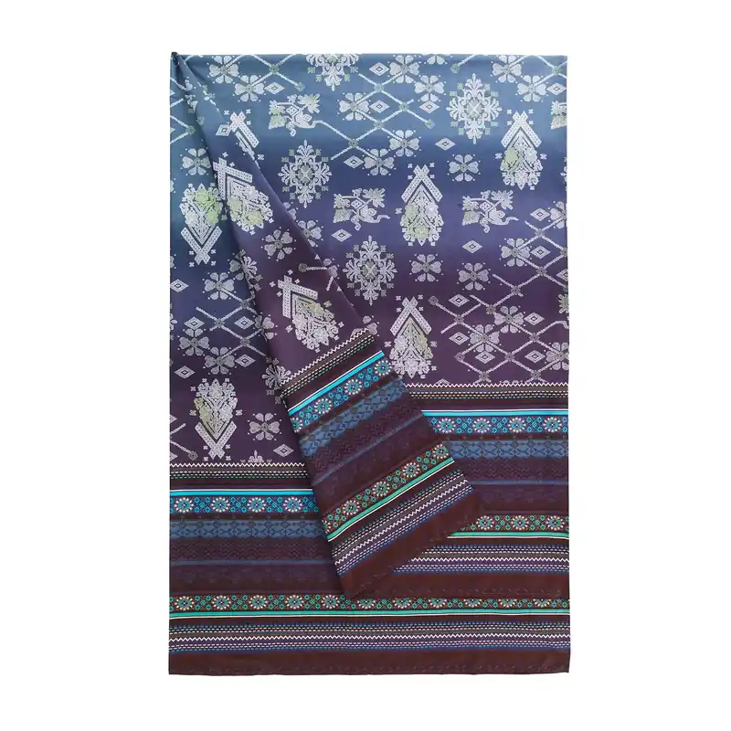 Bassetti Granfoulard OLBIA B1 copritutto Telo Arredo sui toni del blu