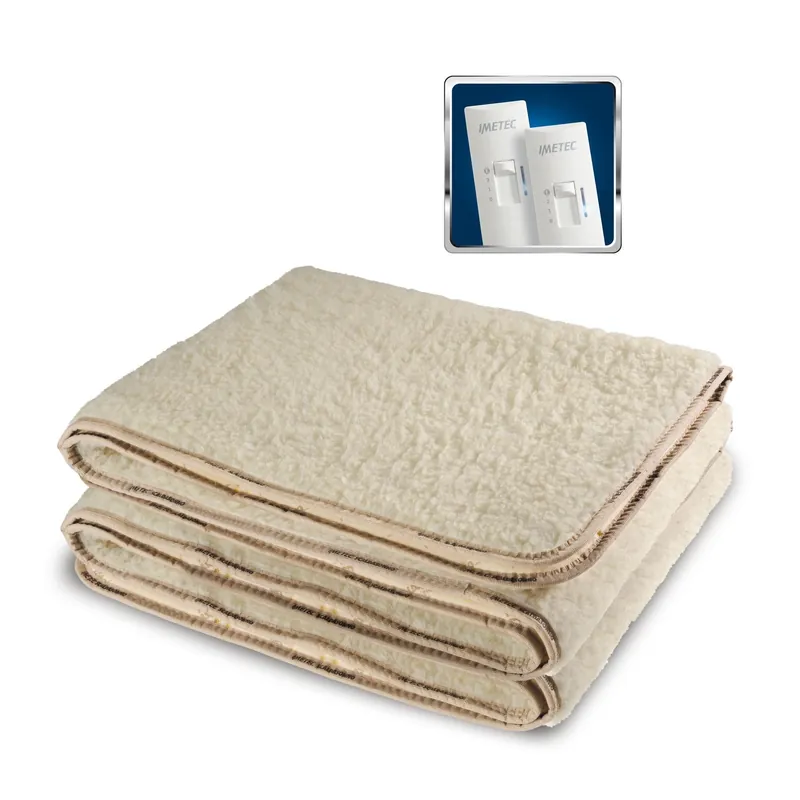 Scaldasonno IMETEC CLASSIC misto lana singolo 1 piazza 80x150