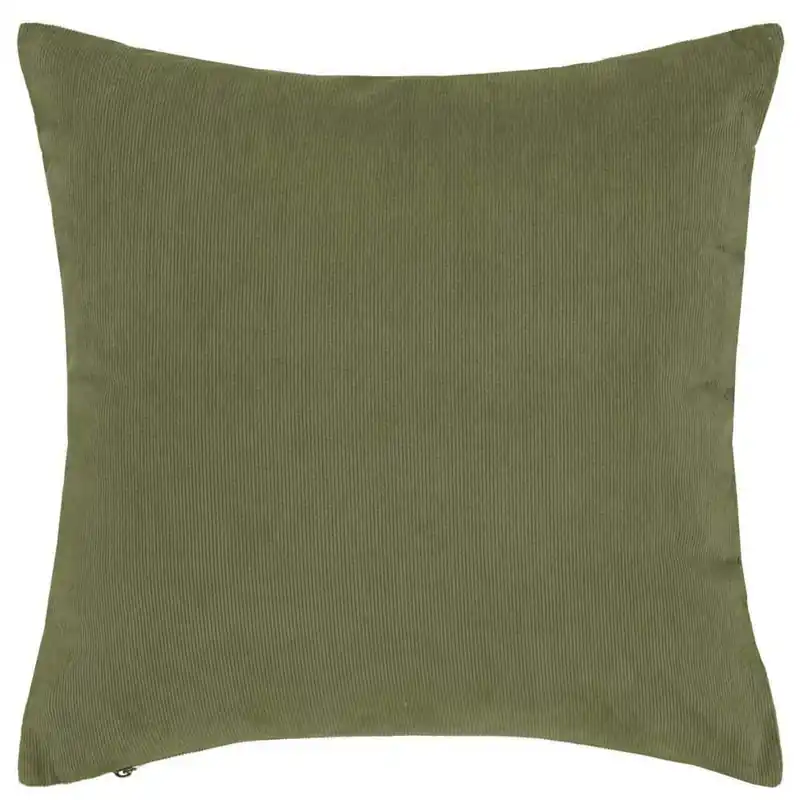 Cuscino decorativo imbottito in velluto a coste ESSENZA HOME Riv Moss