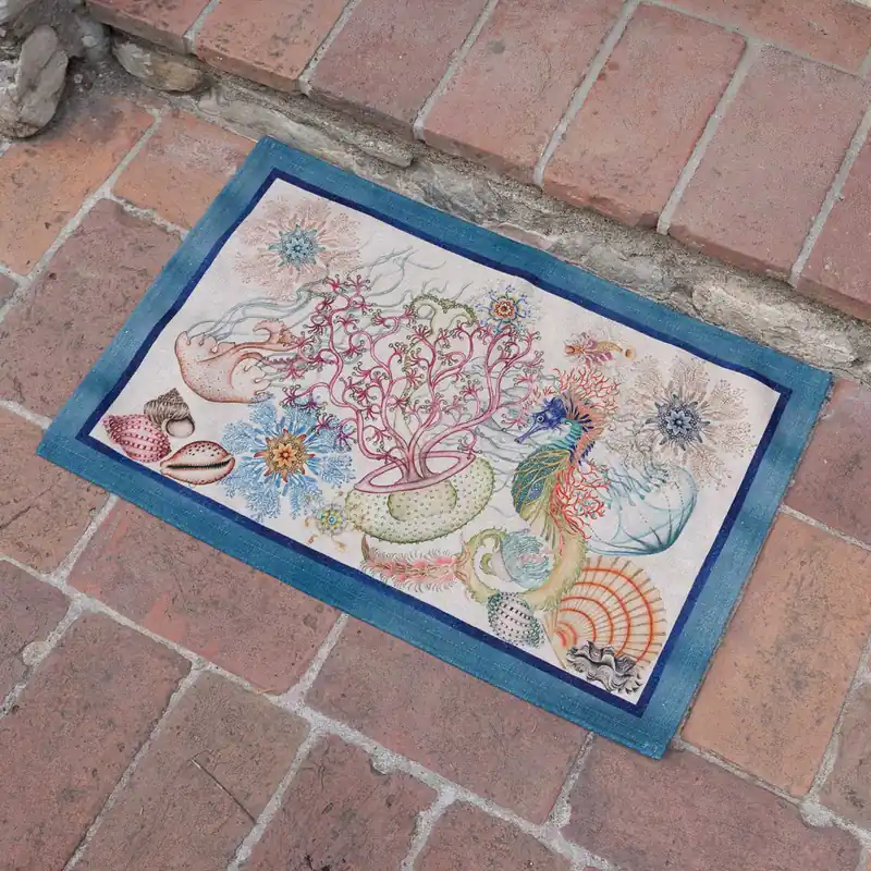 Tappeto arredo antiscivolo scendiletto TESSITURA Toscana JELLY