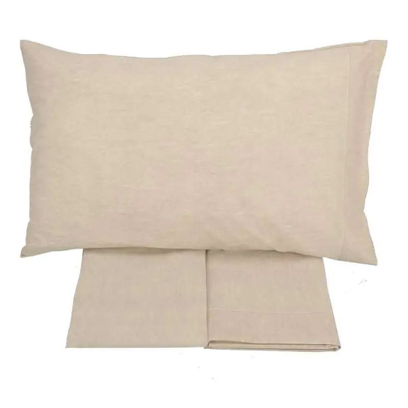 Lenzuola piazza e mezza FRANCESE completo Gabel Chromo champagne