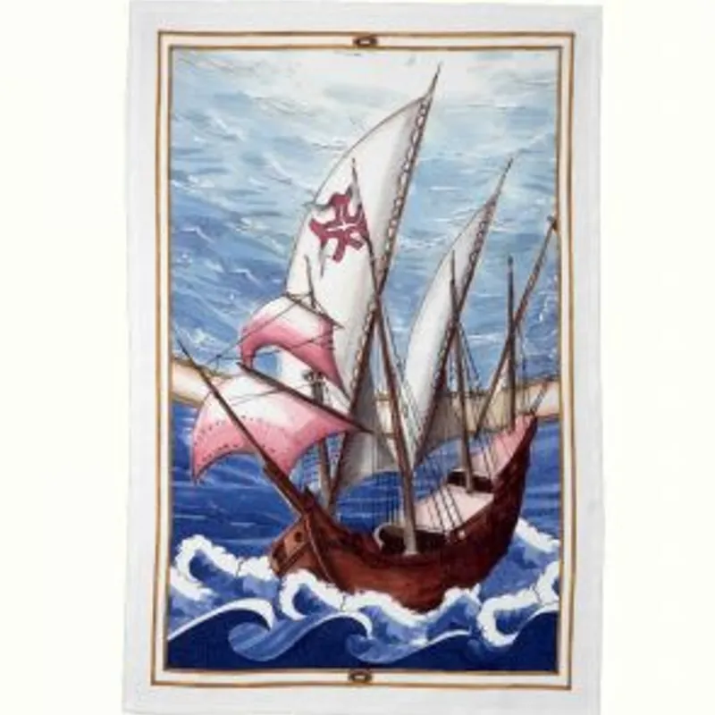 Strofinaccio Canovaccio PURO LINO Tessitura Toscana BOUNTY VELIERO