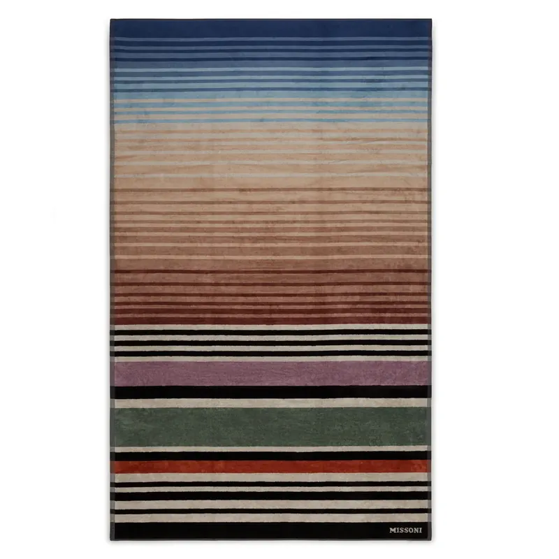 TELO MARE AYRTON 160 di MISSONI HOME a righe multicolore