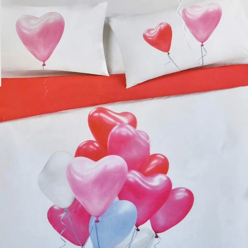 Copripiumino Matrimoniale GABEL Ballons ROSA