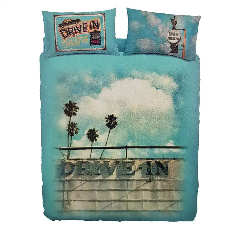 Bassetti Copripiumone DriveIn con sotto e federe vintage