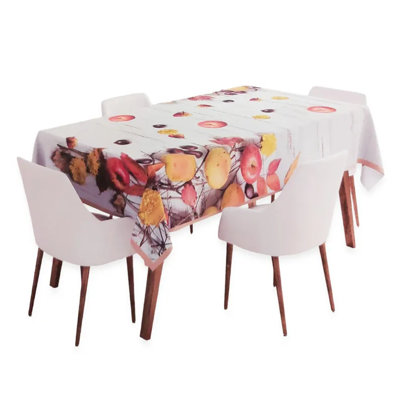 Tovaglia rettangolare x6 o x12 persone AUTUMN stampa digitale