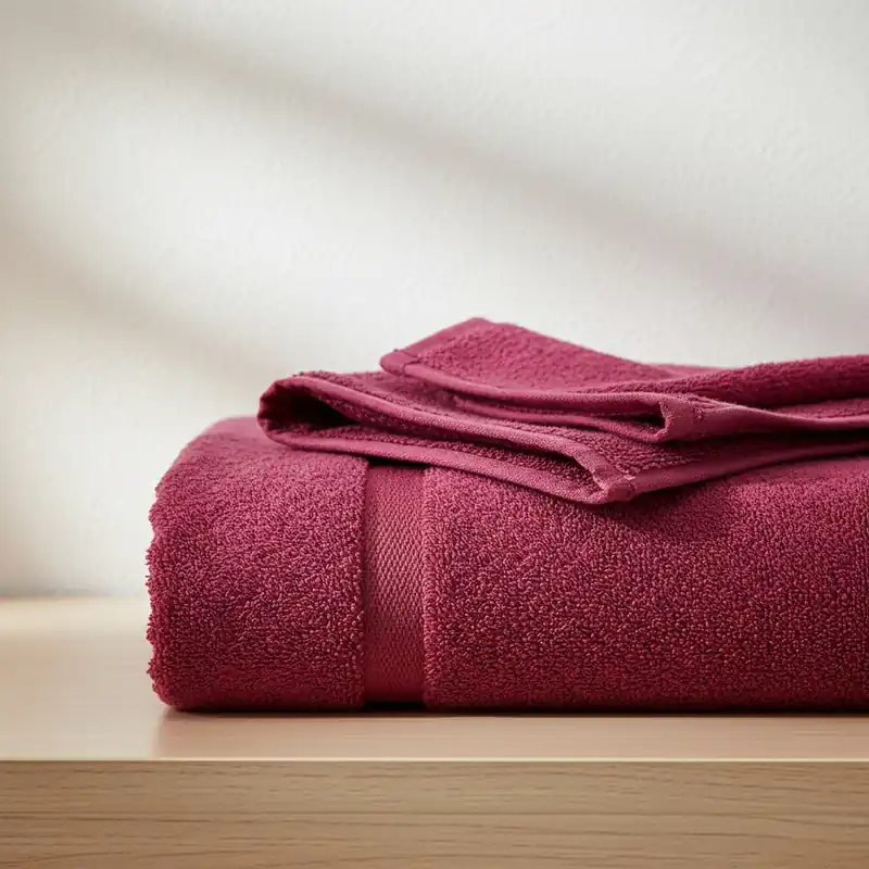 Set asciugamani - Telo Bagno - COGAL RANGER 650 Rosso Ciliegia