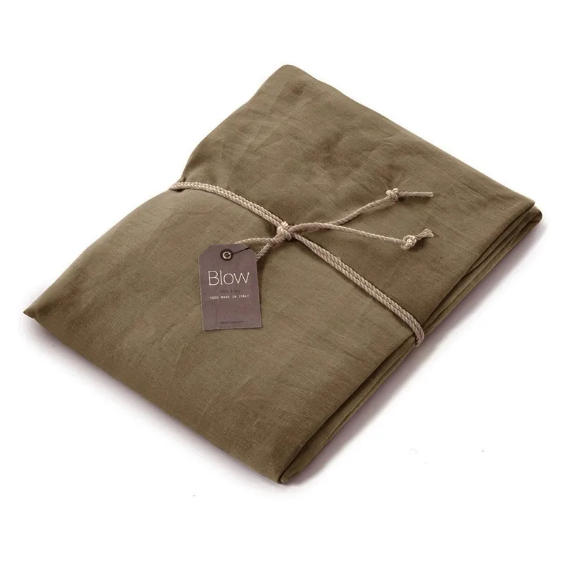Lenzuolo con elastico da sotto Lino 100% FAZZINI Soffio Corda