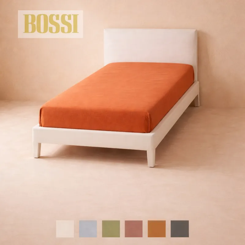 BossiCasa Lenzuolo con angoli singolo 1 piazza altezza 32 Bossangolo