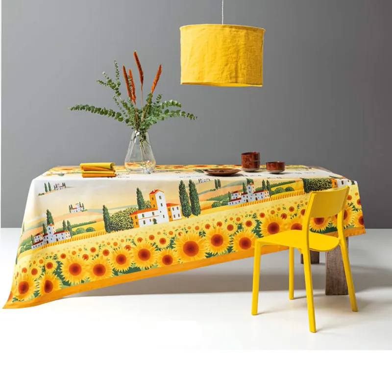 Tovaglia GIRASOLI perfetta per una cena estiva