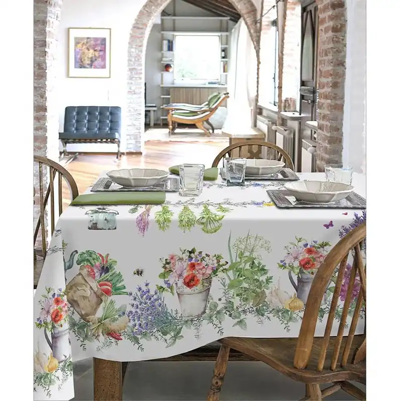 Tovaglia rettangolare cotone RANDI Provence floreale