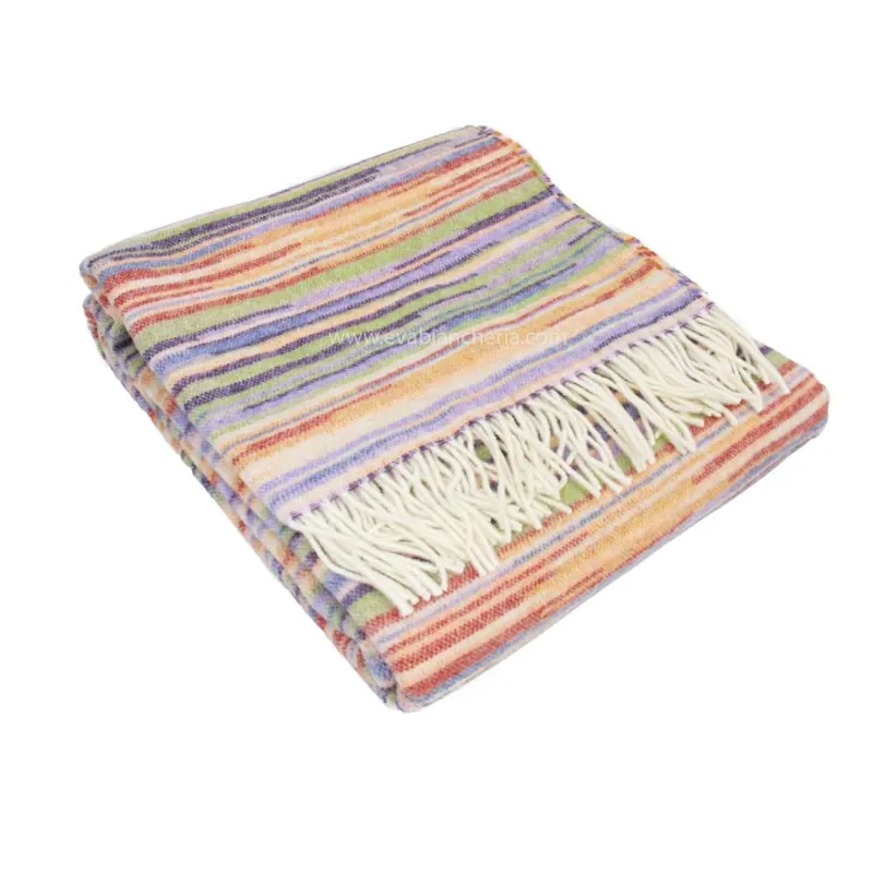 Plaid Missoni Home con frange 130x190 cm ABRAHAM 159