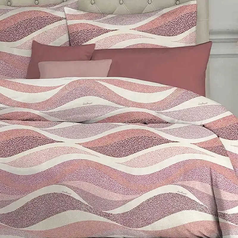 Copripiumino matrimoniale e federe LAURA BIAGIOTTI Marvelle rosa