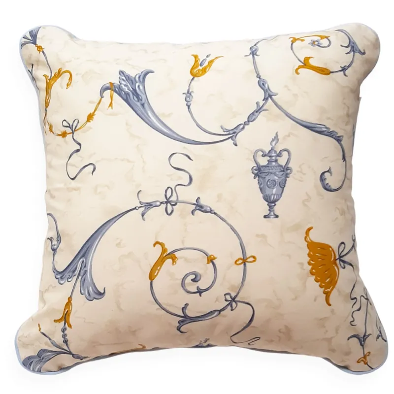 Fodera per cuscino arredo BASSETTI Granfoulard OPLONTIS blu