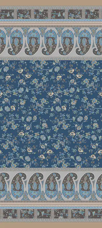 Bassetti Granfoulard Genova B1 telo arredo sul blu 270x270
