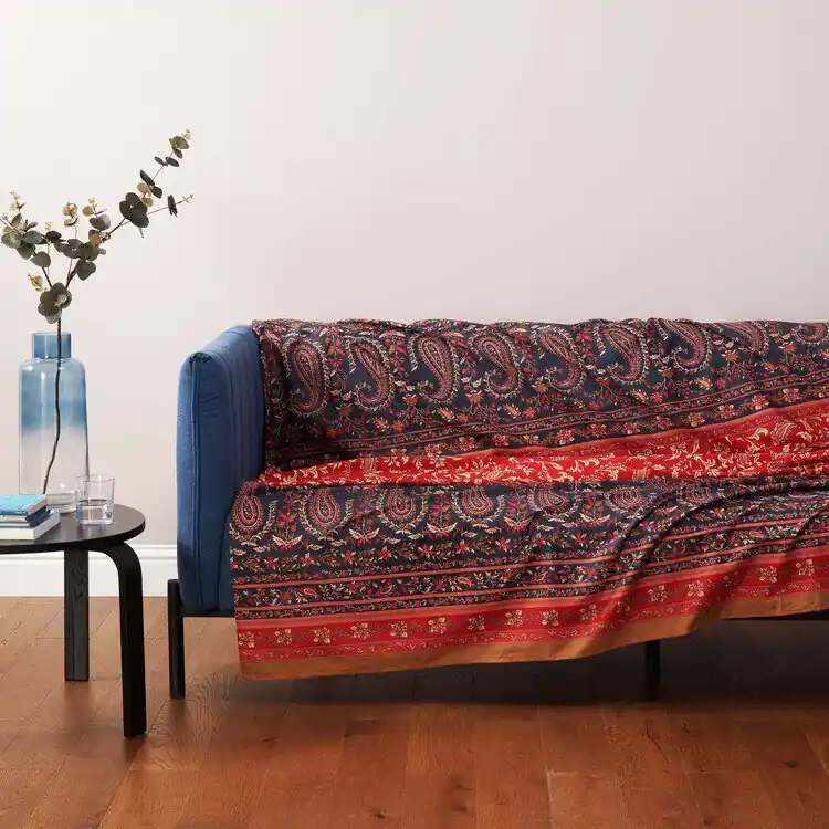 Bassetti Granfoulard COMO R1 telo arredo sui toni del rosso 270x270