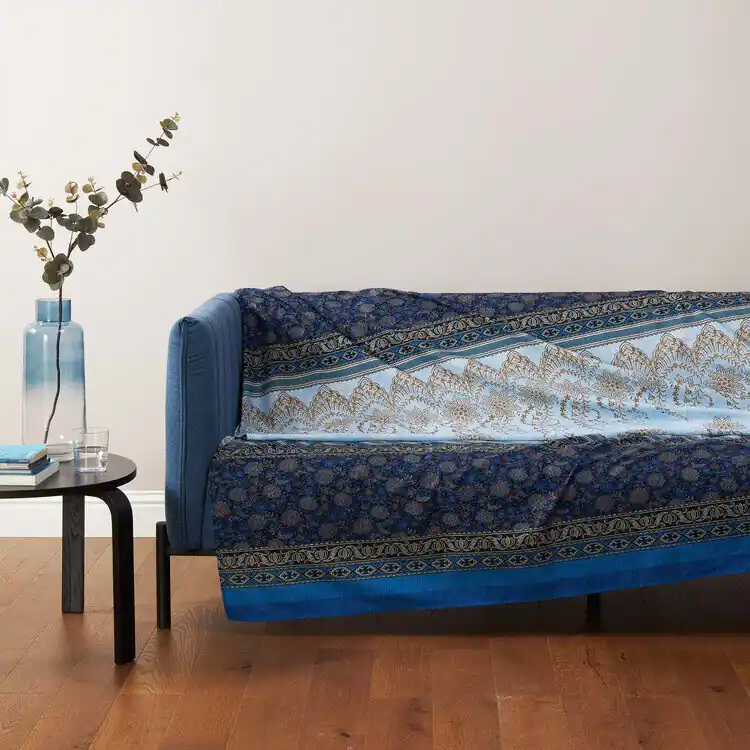 Bassetti Granfoulard Oristano B1Telo arredo Blu 270x270