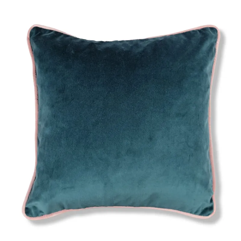 Fodera cuscino arredo 45x45 BASSETTI Granfoulard VELOUR verde