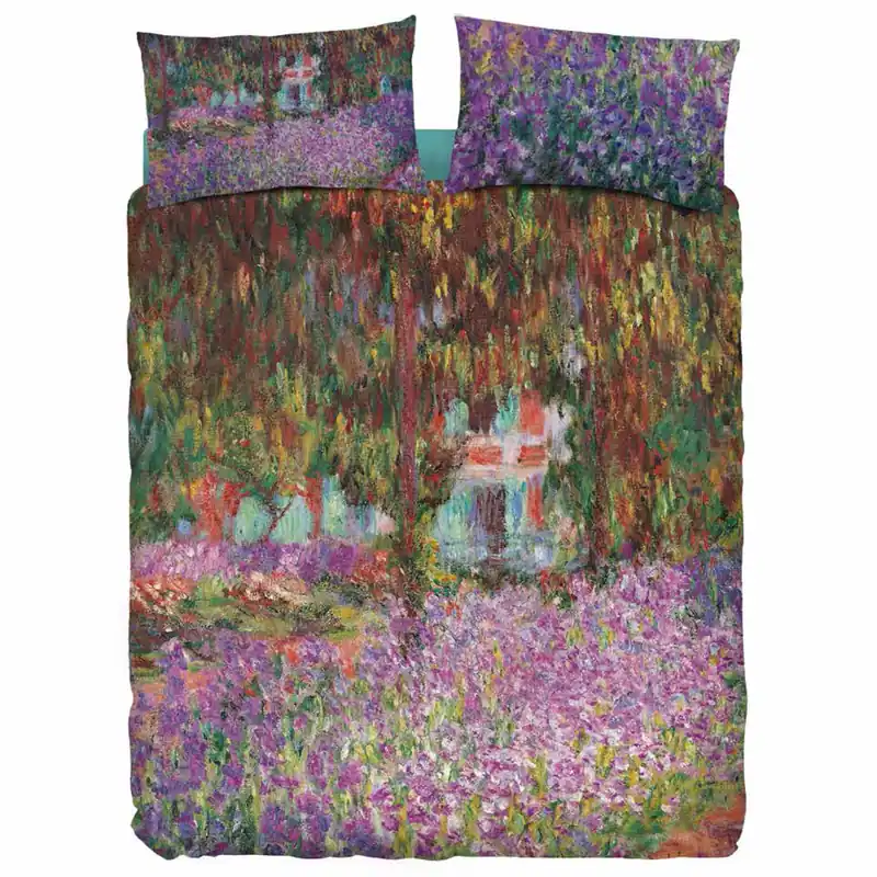 Set copripiumone Il giardino dell’artista a Giverny Bassetti Matrimoniale
