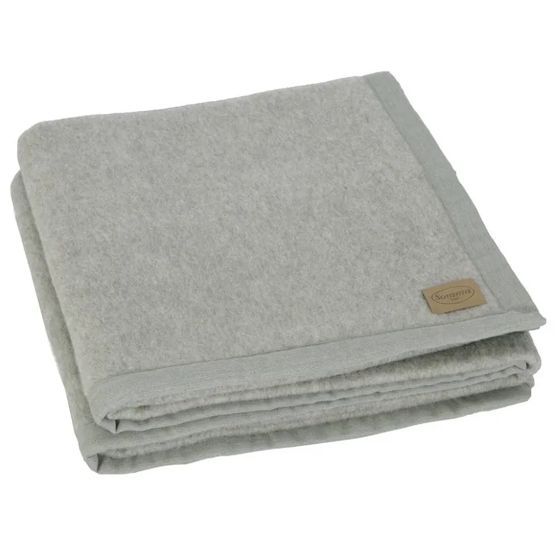 Coperta Alpaca e Lana Vergine Matrimoniale SOMMA INCAS grigio