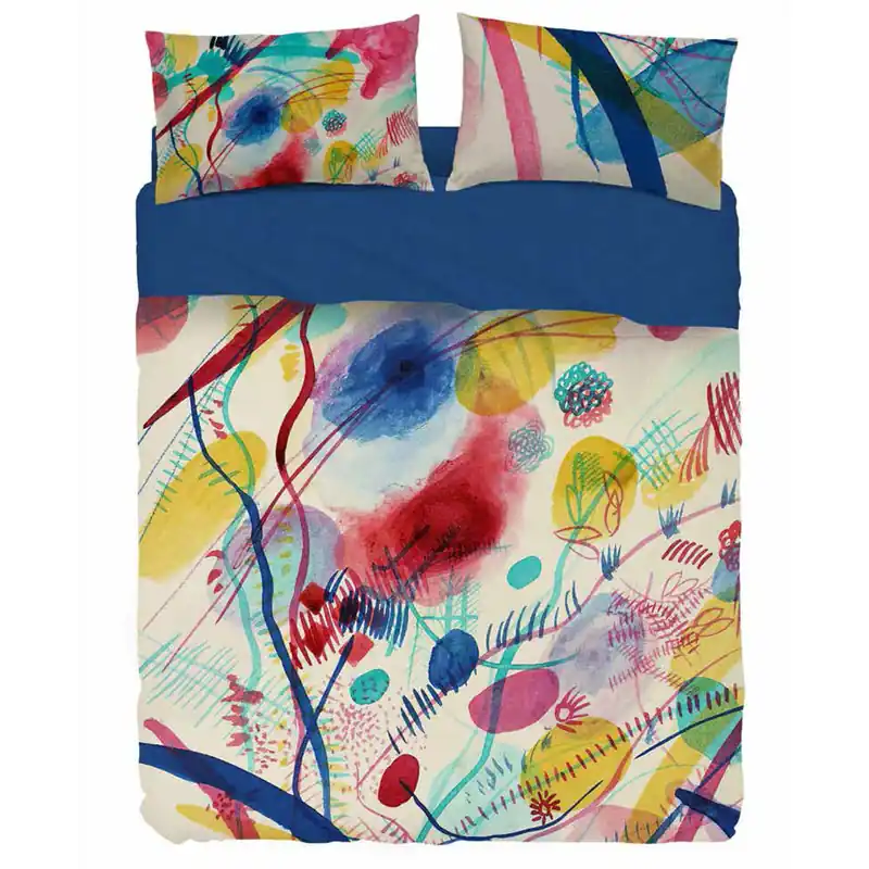 Set lenzuola piazza e mezza Kandinsky Composition BASSETTI
