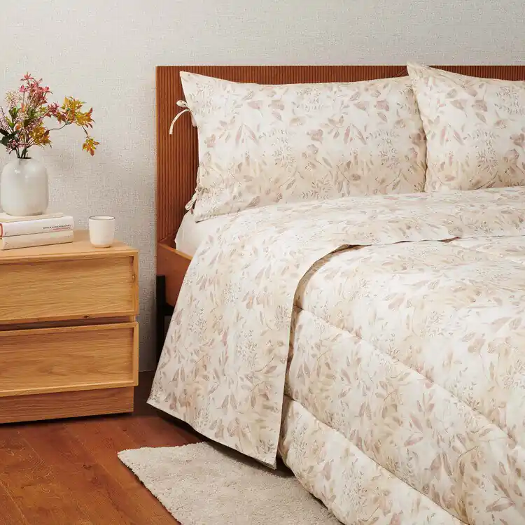 Lenzuola Matrimoniali Zucchi Percalle cotone pettinato Cipria Beige