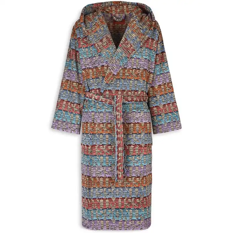 Missoni Home Accappatoio con cappuccio UNISEX BLAKE TG S