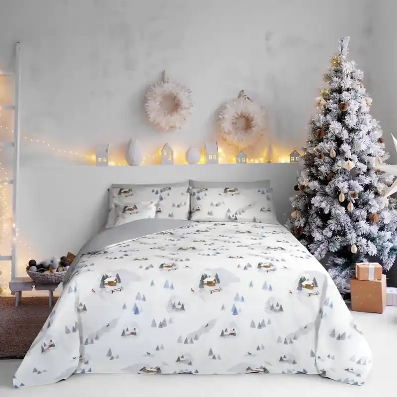 Copripiumino in cotone con federe HAPPIDEA Snow White