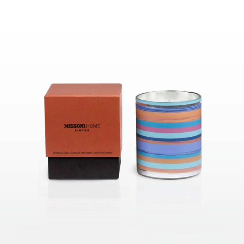 Candela profumata Missoni Home Laguna in bicchiere