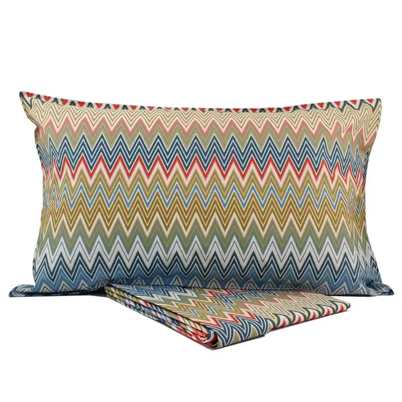 Copripiumino matrimoniale e federe Missoni Babila 157