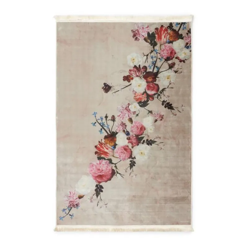 Tappeto Velluto Arredo 120x180 ESSENZA HOME Flower Statement